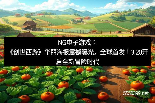 NG电子游戏：《创世西游》华丽海报震撼曝光，全球首发！3.20开启全新冒险时代